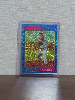 大谷翔平 2023 Topps Heritage #20 ブルースパークル