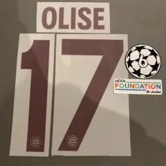 オリーセ　バイエルン・ミュンヘン　 24/25　サード　マーキングシート