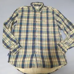Bearsurfboardチェック柄 長袖シャツM