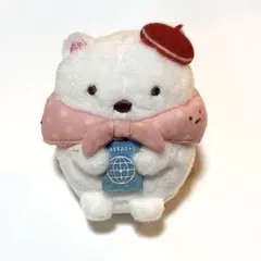 すみっコぐらし おへやのすみでたびきぶん　しろくま てのりぬいぐるみ