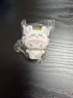 ちいかわ　サンリオ　シークレットフロッキーマスコットチャーム　クロミ×モモンガ