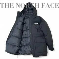 【美品】 ノースフェイス マウンテンダウンジャケット ゴアテックス XL 黒