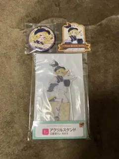 グッスマくじ 鏡音リン アクリルスタンド＆缶バッジ＆ステッカー