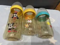 Pigeon 哺乳瓶　３本+おまけ１本　プラスチック製