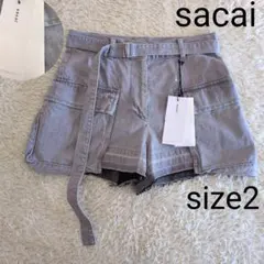 sacai x SPIEWAK タイタンクロスホワイトカーゴパンツ - メルカリ