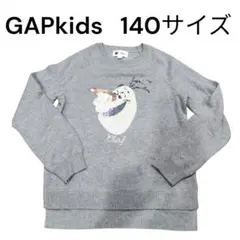 Gap kids ディズニー　オラフ　セーター　グレー　140cm アナ雪