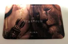 ALMA 08.STRENGTH カード サンキューカード マリアオラクル