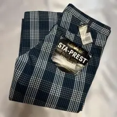 Levi's STA-PREST ボトムス W32 X L21 チェック 641