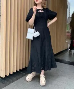 OLIVE des OLIVE 胸開きワンピース