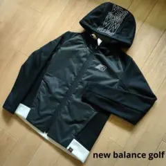 New Balance Golf☆フード付きジャケット ブラック