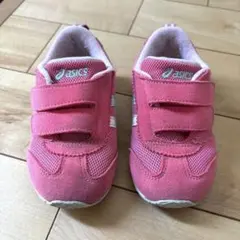 ASICS ピンク スニーカー 15cm