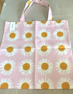 marimekko トートバッグ 花柄 グレー 北欧 おしゃれ - メルカリ