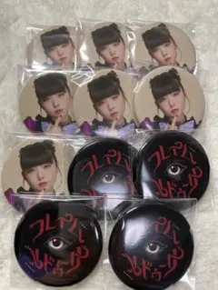 虹ヶ咲 ラウンドワンコラボ 缶バッジ彼方×1 エマ×5 果林×6 ミア×1 虹ヶ咲 ラウンドワンコラボ 缶バッジ彼方×1 エマ×5 果林×6 ミア