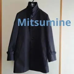 グレー ステンカラーコート