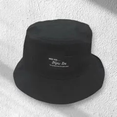 ニューエラ NEW ERA コットン バケットハット 01 帽子 黒のサムネイル