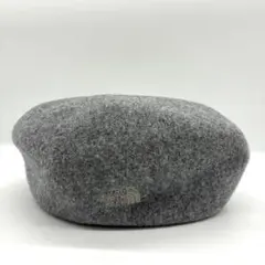 【美品】ザノースフェイス THE NORTH FACE ベレー帽 グレー 灰色