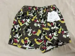 ミッキーマウス 総柄 ハーフパンツ 110cm
