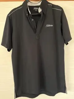 Titleist 黒ポロシャツ Lサイズ