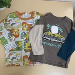 男の子　Tシャツ 長袖　90 セット　　春　秋