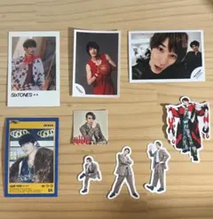 ジェシー SixTONES カード ステッカー まとめ売り
