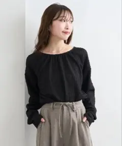 新品　Kastane B バックリボンカットソートップス
