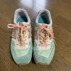 New Balance スニーカー ミントグリーン　24.5cm