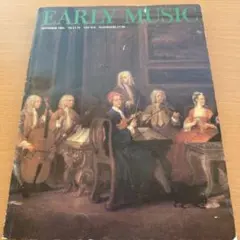 【希少・40年前学術洋書】Early Music 1985年12月 古楽研究
