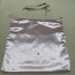 レペット　ピンク サテン エコバッグ　トートのサムネイル
