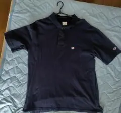 Champion ネイビー ポロシャツ XL