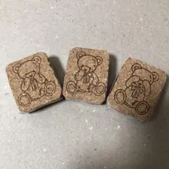 消しゴムはんこ くま セット