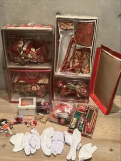 即日発送　七五三 帯　髪飾り 足袋　草履　まとめ売り　女の子　はこせこセット