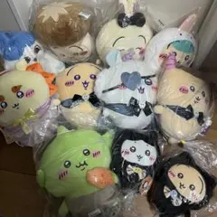 ちいかわ　BIGぬいぐるみ　うさぎ　ハチワレ　くりまんじゅう　他　12体セット