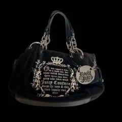 JUICY COUTURE ワンショルダーバッグ ベロアy2k 刺繍 ビジュー JUICY COUTURE ワンショルダーバッグ ベロアy2k 刺繍 ビジュー - メルカリ