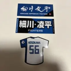 日本ハムファイターズ細川選手ユニフォーム＆応援歌タオル 日本ハムファイターズ細川選手ユニフォーム＆応援歌タオル 細川