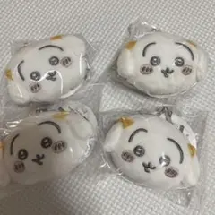 タグ付き　 ちいかわ　ミニがまぐちリボン うさぎ　4個セット
