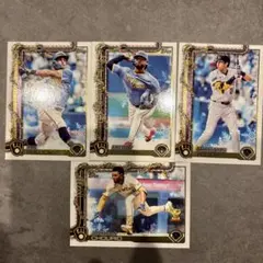 Toops MLB 2025 ホリデーミルウォーキーブリュワーズ 4枚セット