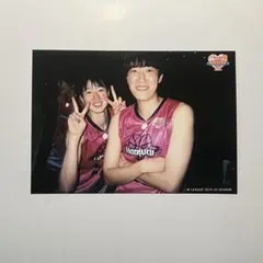 wリーグ オールスター2025 生写真(佐藤選手、河村選手)