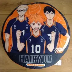 ハイキュー!!　フロアクッション　烏野高校　タグつき　未使用