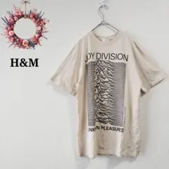 エイチアンドエム H&M◇プリントTシャツ カットソー シンプル 半袖 XS