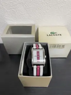 LACOSTE レディース腕時計　ホワイト