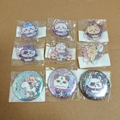 ちいかわ てんし&あくま アクスタ 缶バッジセット
