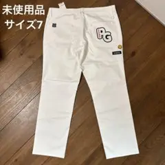 未使用品　パーリーゲイツ ロングパンツ　7 ホワイト