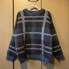 FREAK’S STORE チェック柄セーター