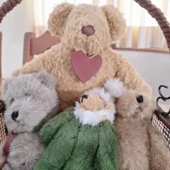くまのぬいぐるみ　セット