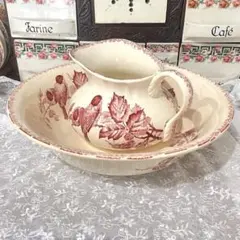 フランス アンティーク ショワジールロワ ボウル 小鳥 - メルカリ