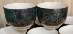 九谷焼　昭栄　湯呑み茶碗10セット