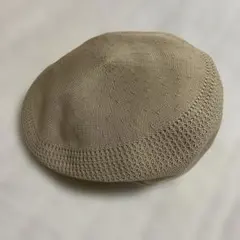 KANGOL ベージュ ハンチング帽　夏物　新品　ブランド