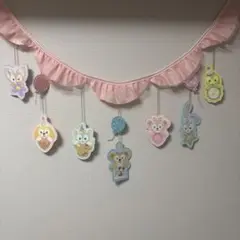 ダッフィーフロムオールオブアスデコレーションガーランド