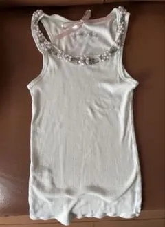 美品⭐︎ プライドグライド ビジュー タンクトップのサムネイル