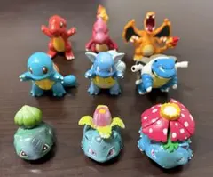 ポケモン フィギュア　モンコレ　初代御三家セット
